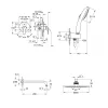 Душевая система Grohe Eurosmart с Tempesta 200 хром (UA25183003)- Фото 4