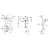 Набор смесителей для ванны Grohe Bauloop (23337001+23603001+26748003)- Фото 4