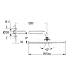 Верхний душ с кронштейном Grohe Rainshower Cosmopolitan (26066000) - Фото 3
