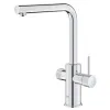 Змішувач для кухні Grohe Blue Pure Minta для подачі технічної та фільтрованої води хром (30590000)- Фото 2