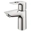 Смеситель для раковины Grohe BauLoop New S-Size + нажимной донный клапан- Фото 4