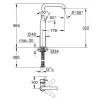 Смеситель для раковины Grohe Essence XL-Size (24170GL1)- Фото 3
