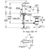 Змішувач для раковини Grohe QuickFix Start S-Size (24209002)- Фото 4