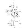 Смеситель для ванны Grohe Essence хром (25249001)- Фото 3