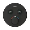 Смеситель для душа Grohe Grohtherm SmartControl, внешняя часть, черный матовый (29507KF0)- Фото 1