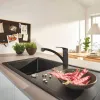 Смеситель для кухни Grohe Eurosmart Black (332812433)- Фото 3