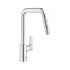 Змішувач для кухні Grohe Eurosmart, з висувним виливом (30619000)- Фото 1