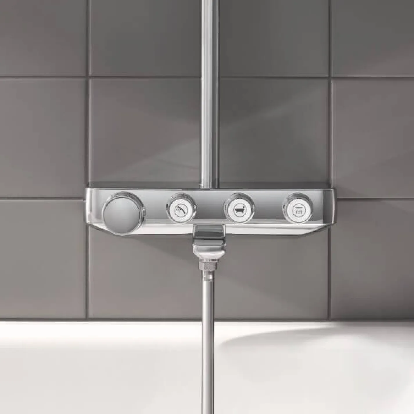 Душова система з термостатом для ванни Grohe Euphoria SmartControl System 260 Mono - Фото 2