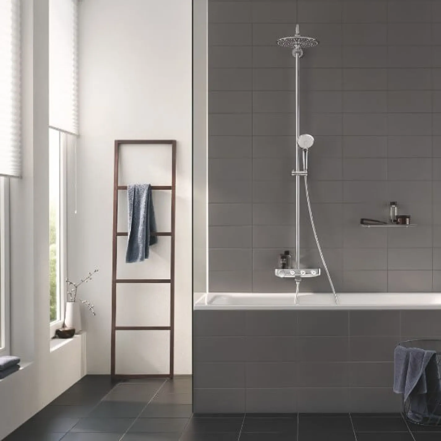 Душевая система с термостатом для ванны Grohe Euphoria SmartControl System 260 Mono - Фото 1