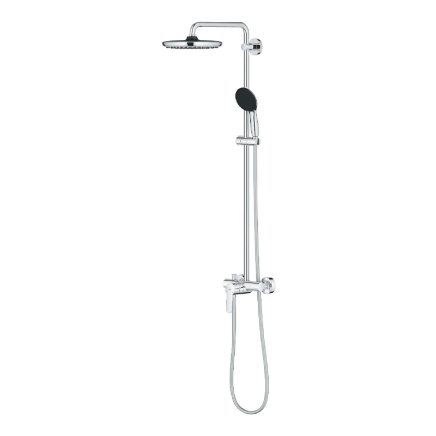 Душова система Grohe QuickFix Vitalio Start System 250, хром (26679001) - Фото 2