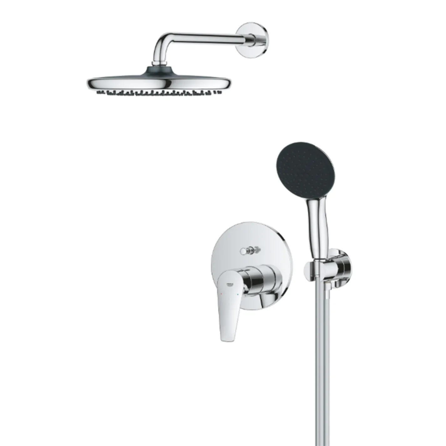 Душевая система скрытого монтажа Grohe QuickFix StartEdge хром (25293000) - Фото 2