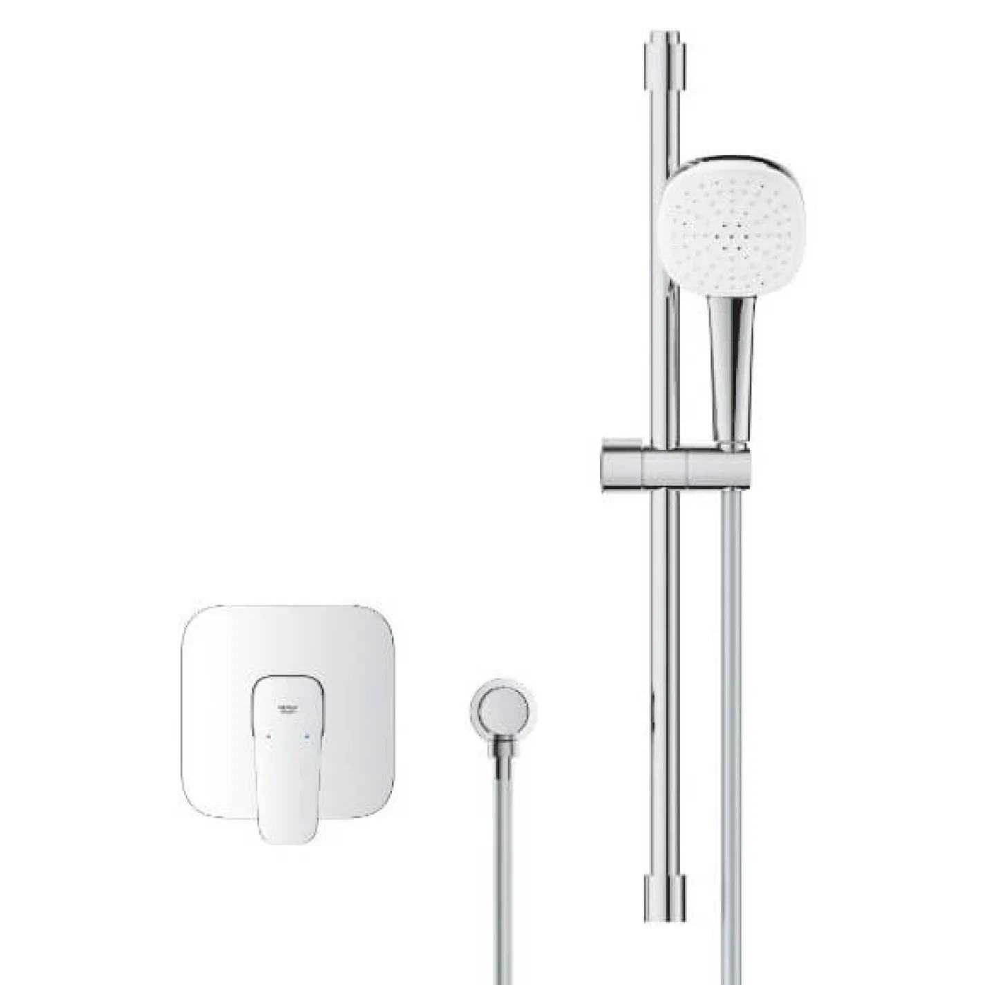 Душевая система Grohe Cubeo хром (1053350000) - Фото 2