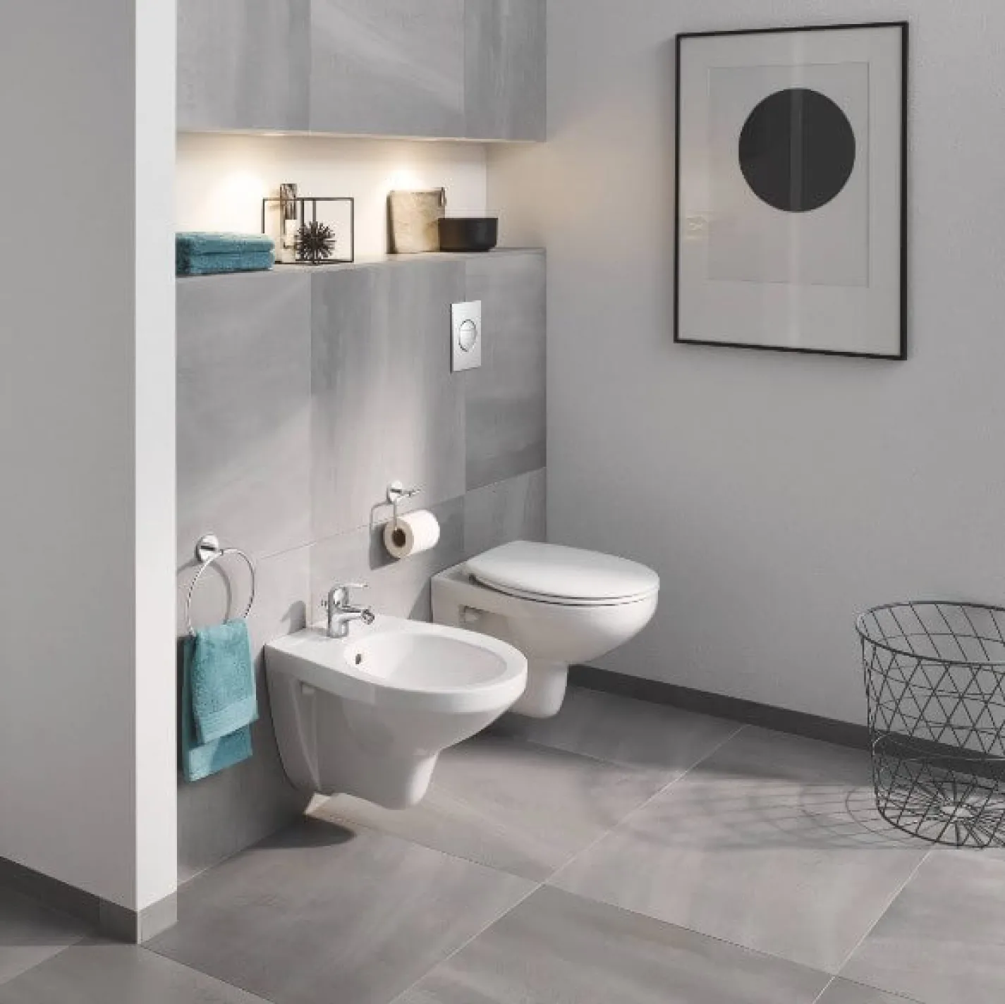 Клавіша змиву Grohe Nova Cosmopolitan хром (37601000) - Фото 2