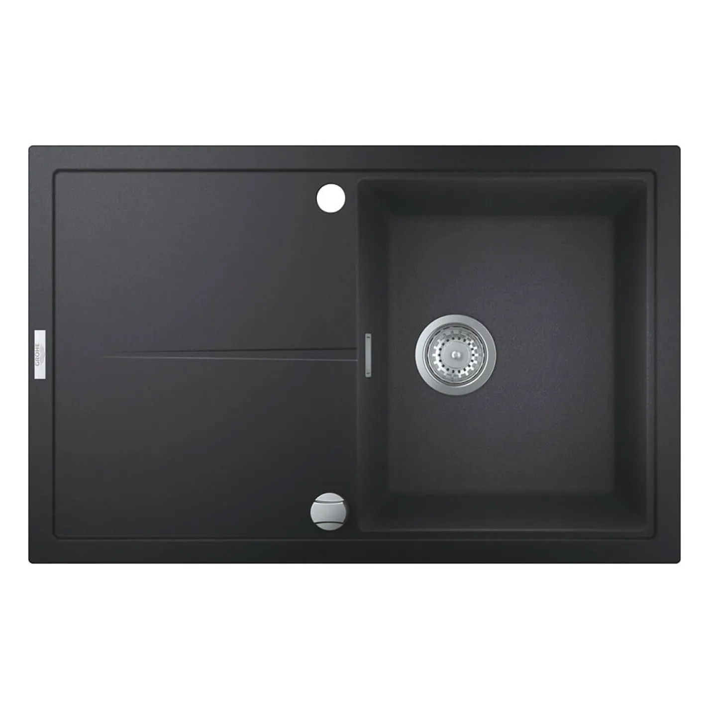 Мийка кухонна Grohe K400 Sink 50 780x500, чорний граніт (31639AP0) - Фото 2