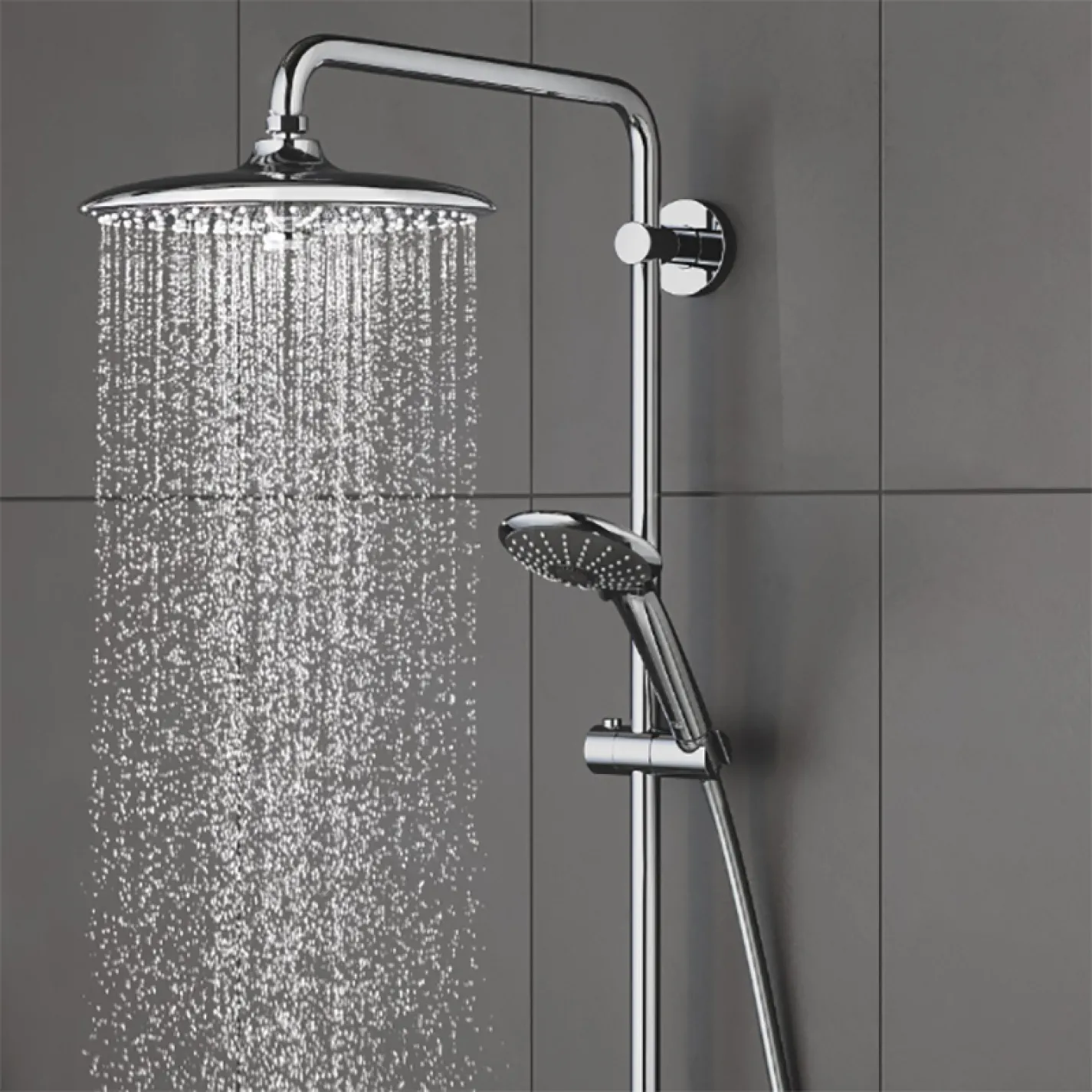 Ручной душ Grohe QuickFix Vitalio Joy 110, хром (27319000) - Фото 3