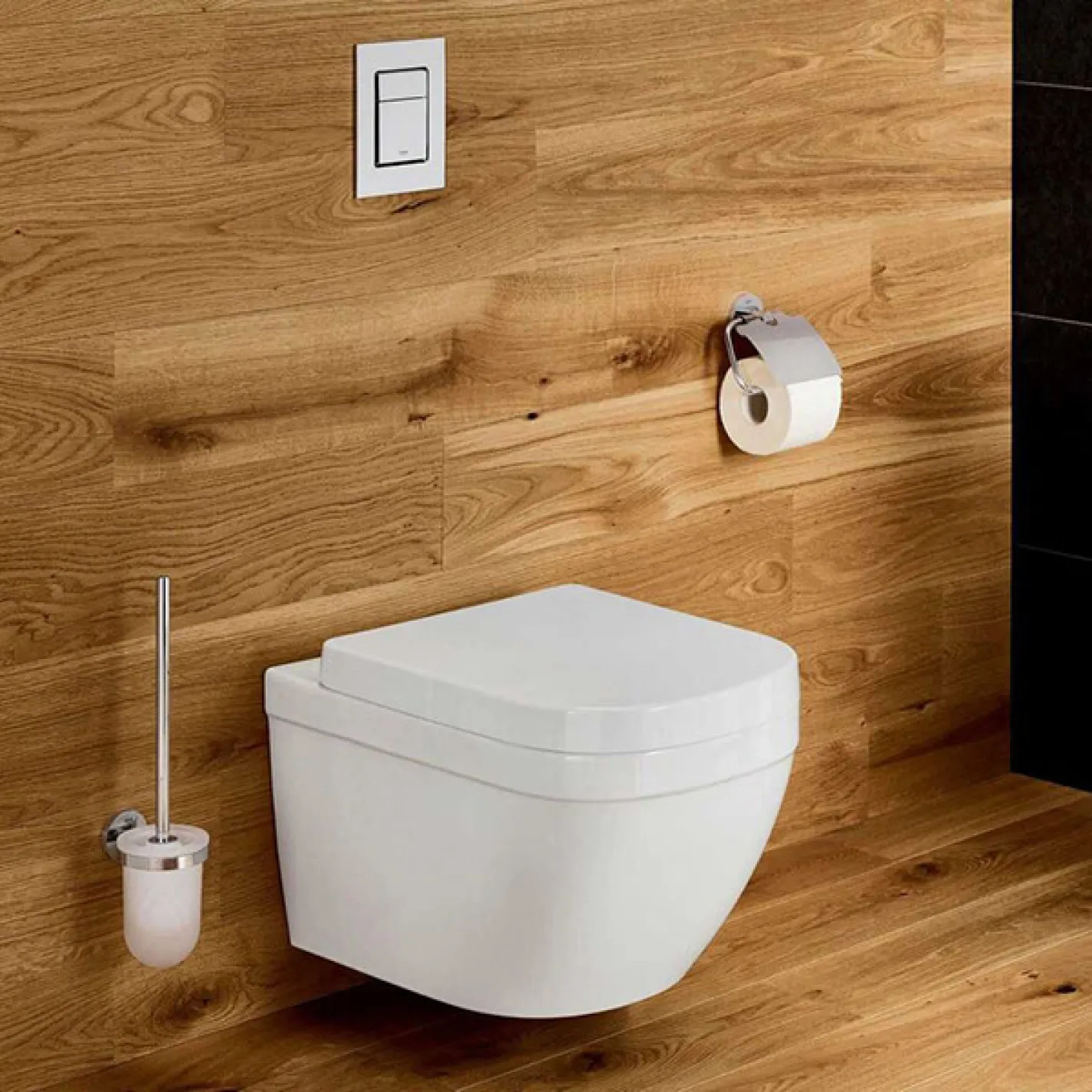 Унитаз подвесной Grohe Euro Ceramic 54 с крышкой-сиденьем Softclose (39328000/39330001) - Фото 2