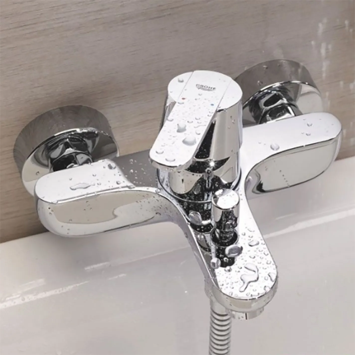 Смеситель для ванны Grohe QuickFix Get хром (32887000) - Фото 2