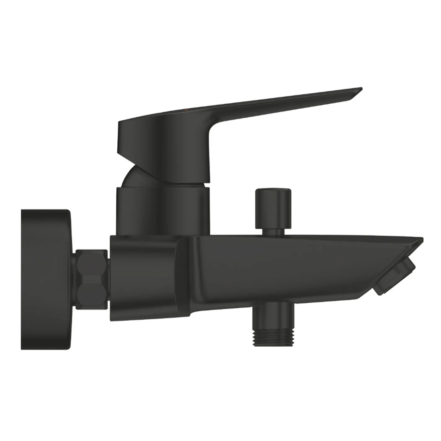 Змішувач для ванни Grohe QuickFix Start чорний матовий (322782432) - Фото 1