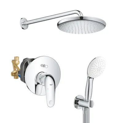 Душевая система Grohe Euroeco с Tempesta 250 хром (UA2939200L)