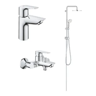 Комплект змішувачів для ванної кімнати Grohe BauEdge New (UA12336TS0)