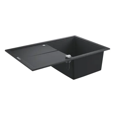 Мийка кухонна Grohe K400 Sink 50 780x500, чорний граніт (31639AP0)