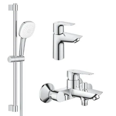 Набор смесителей для ванны Grohe BauEdge New хром (UA123365S1)
