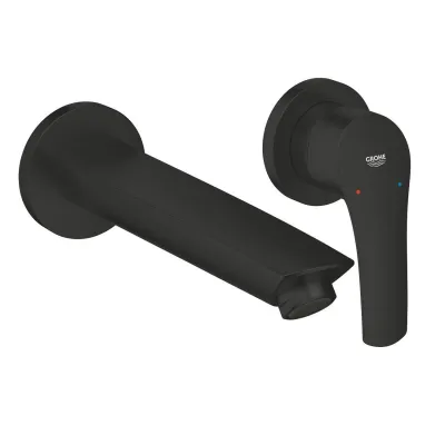 Смеситель для умывальника Grohe Eurosmart M-Size черный мат (293382433)