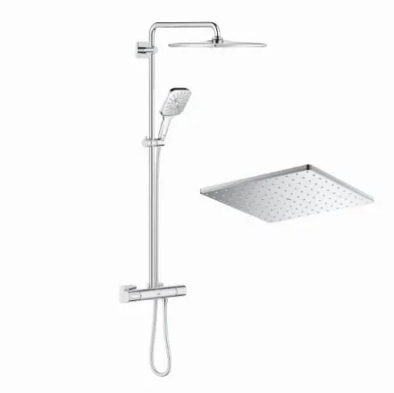 Душева система Grohe Smartactive Cube 310 з термостатом для настінного монтажу (26649000)