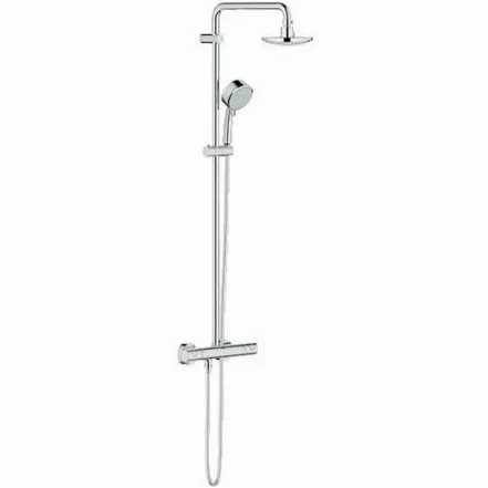 Душова система з термостатом для настінного монтажу Grohe New Tempesta Cosmopolitan 160