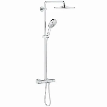 Душова система з термостатом для настінного монтажу Grohe Rainshower Smartactive 310