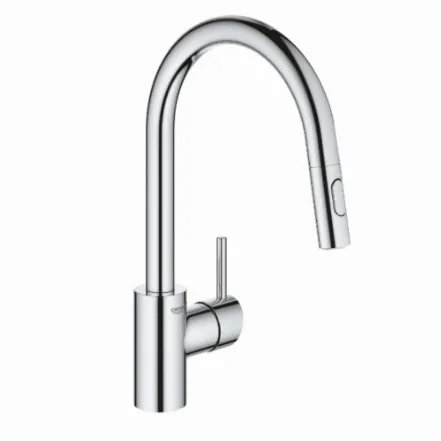 Змішувач для кухні Grohe Concetto New з висувним виливом (31483002)