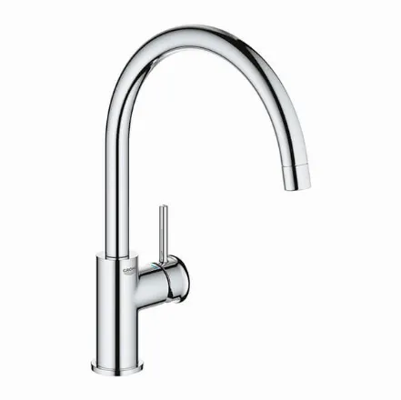 Змішувач для мийки одноважільний Grohe BauClassic хром (31234001)