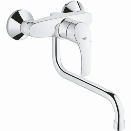 Змішувач кухонний для мийки Grohe Eurosmart (32224002)