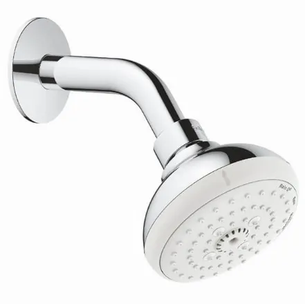 Верхній душ Grohe New Tempesta 100 з кронштейном хром (26088001)