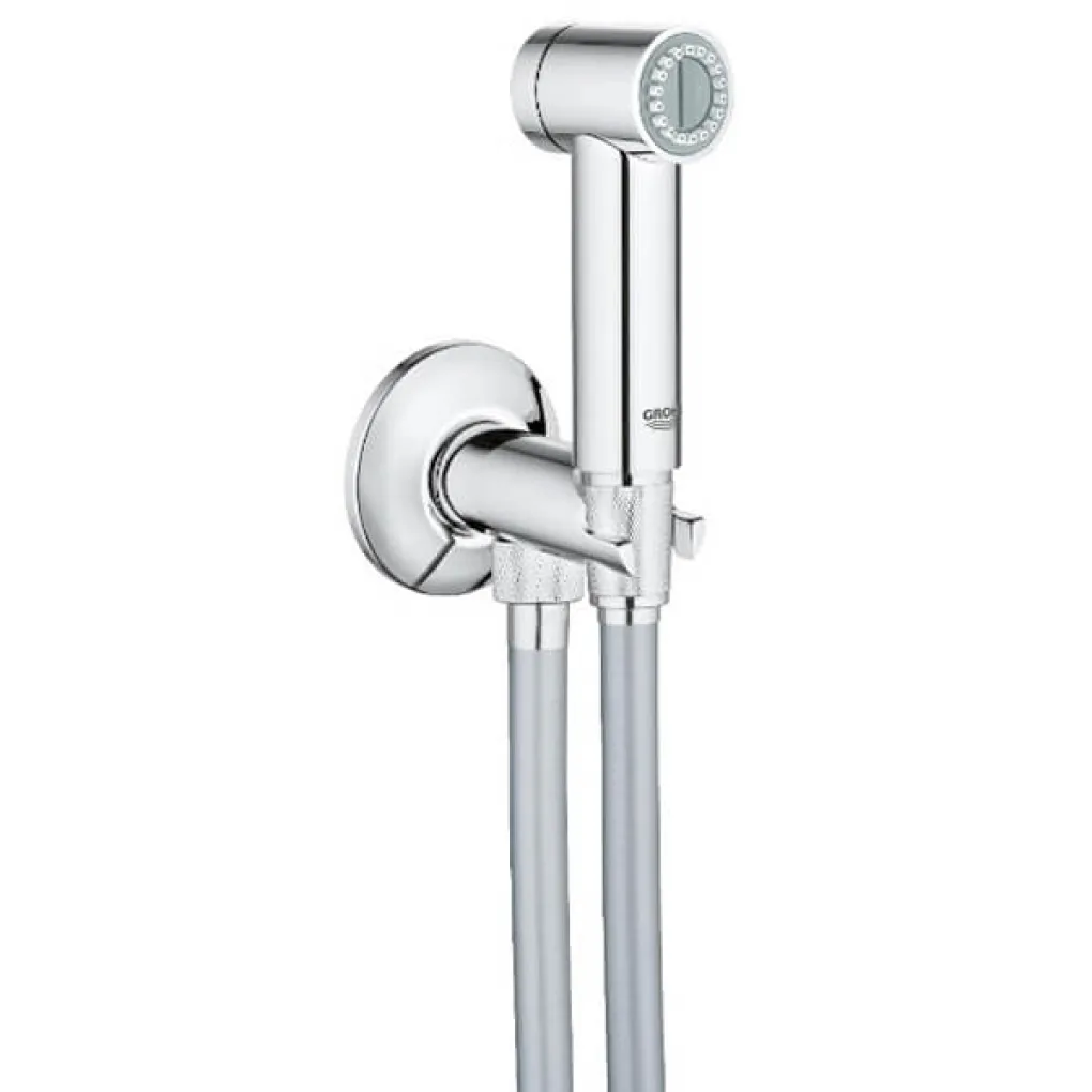 Душевой набор Grohe Sena Trigger Spray с угловым вентилем- Фото 1