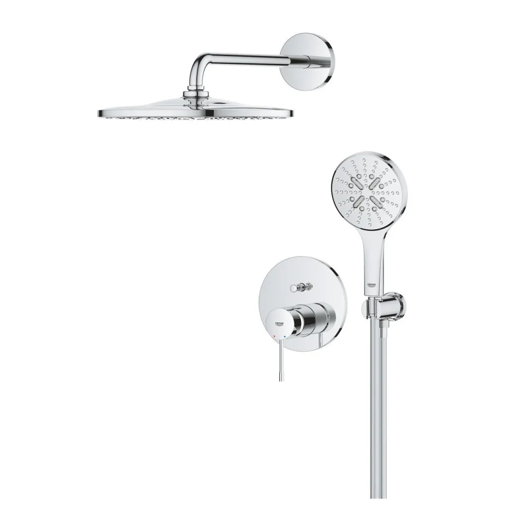 Душевая система Grohe Essence с Rainshower Mono 310 хром (25287000)- Фото 2
