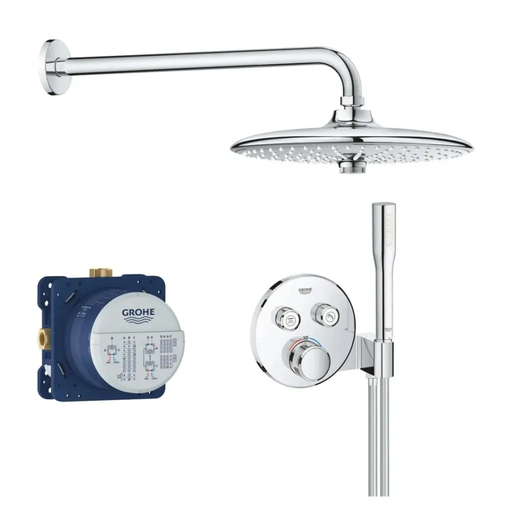 Душова система Grohe Grohtherm SmartControl хром (34744000)- Фото 1