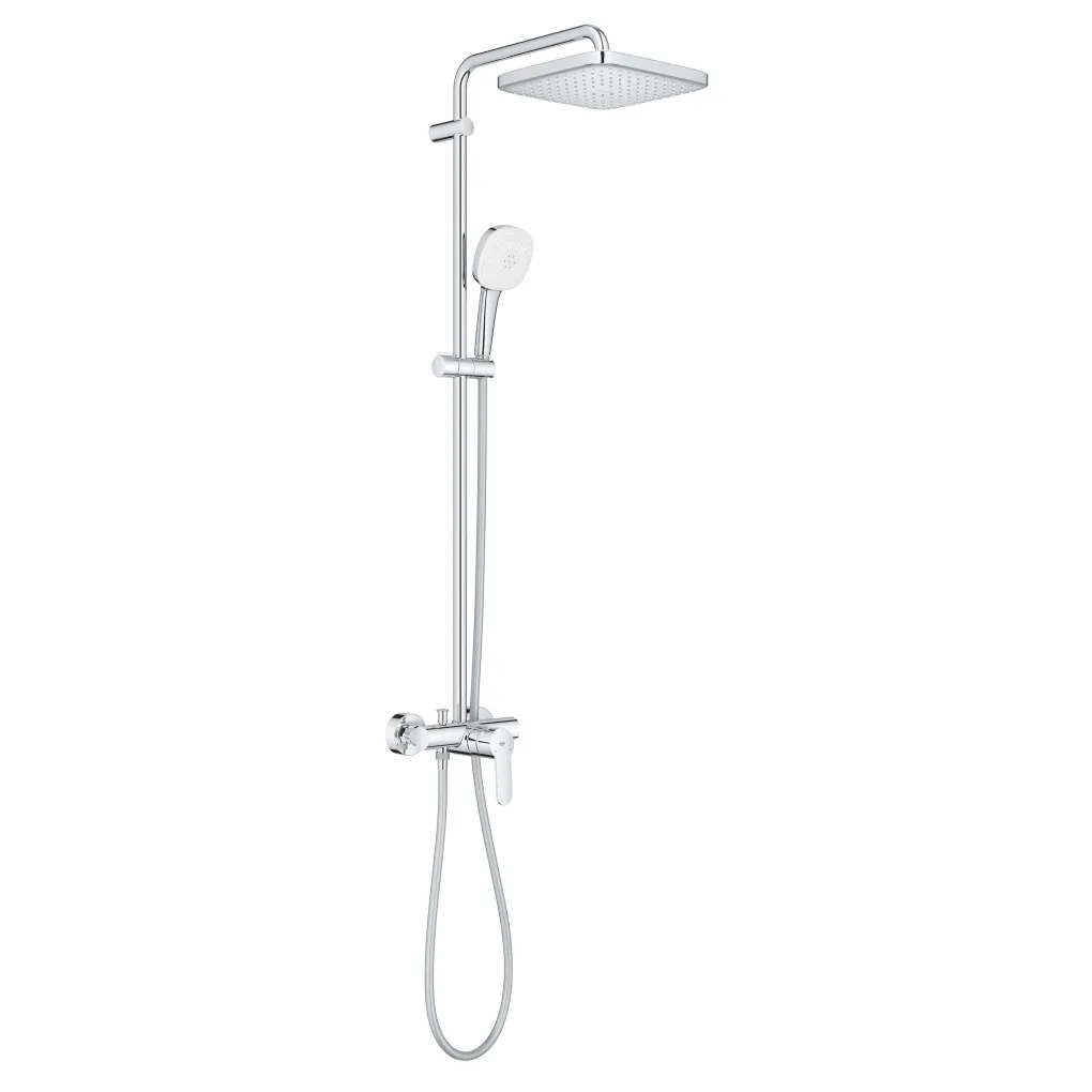 Душевая система Grohe Tempesta System 250 Cube со смесителем хром (26692001)- Фото 2