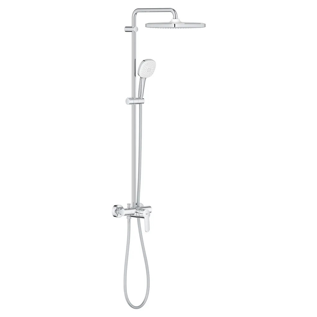 Душевая система Grohe Tempesta System 250 Cube со смесителем хром (26692001)- Фото 1