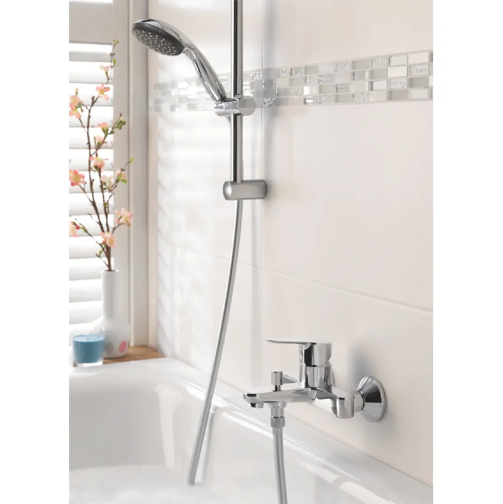 Душовий гарнітур Grohe QuickFix Vitalio Start 100, хром/чорний (27942000)- Фото 3
