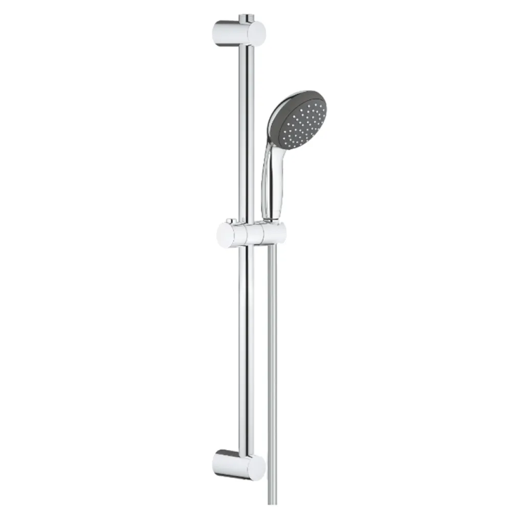 Душовий гарнітур Grohe QuickFix Vitalio Start 100, хром/чорний (27942000)- Фото 1