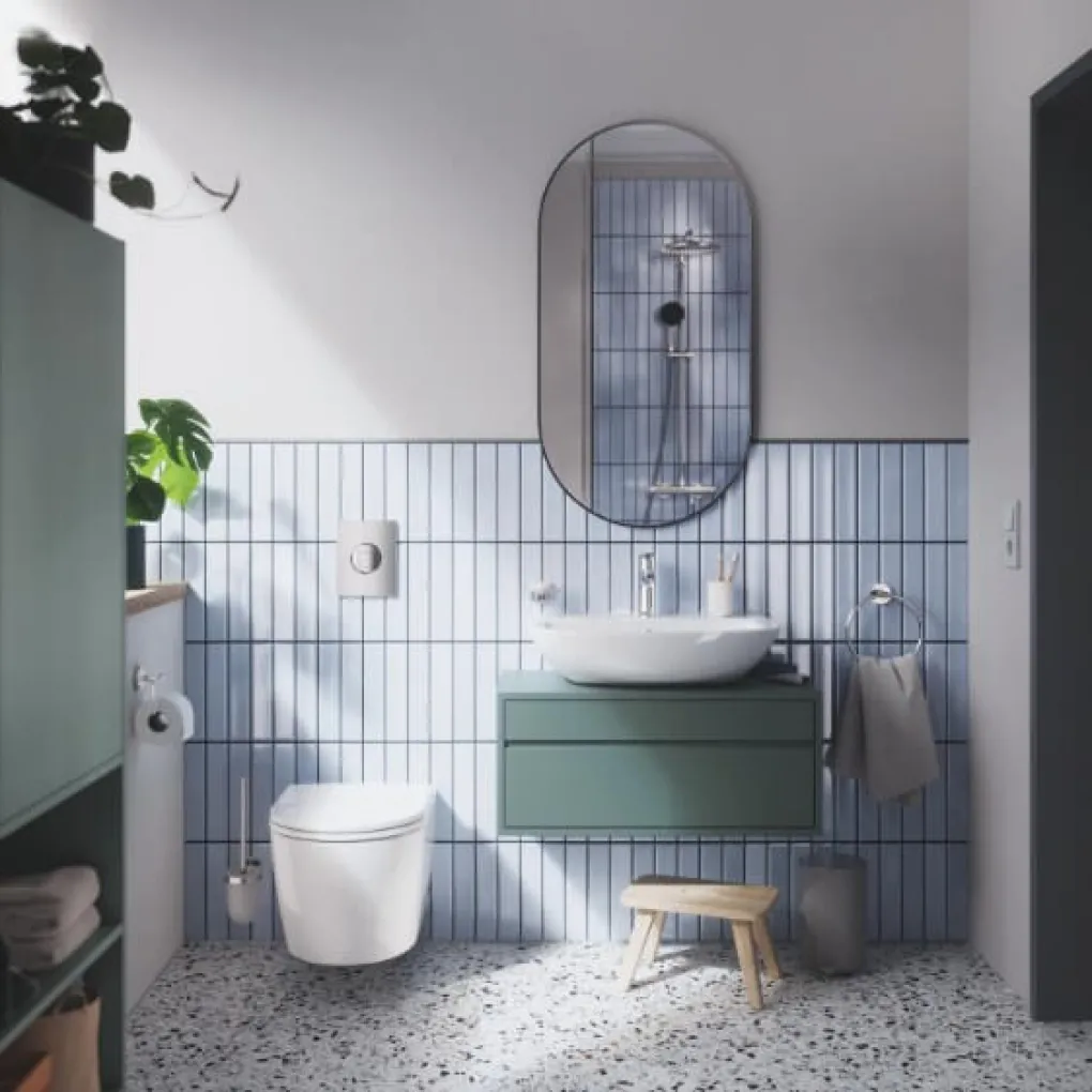 Инсталляция для унитаза 5 в 1 Grohe Solido Start Round Ceramic с клавишей Sail (103846SH00)- Фото 2