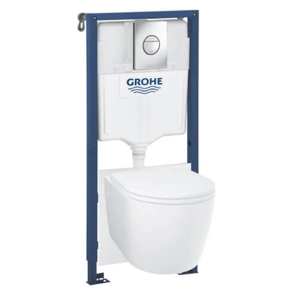 Инсталляция для унитаза 5 в 1 Grohe Solido Start Round Ceramic с клавишей Sail (103846SH00)- Фото 1