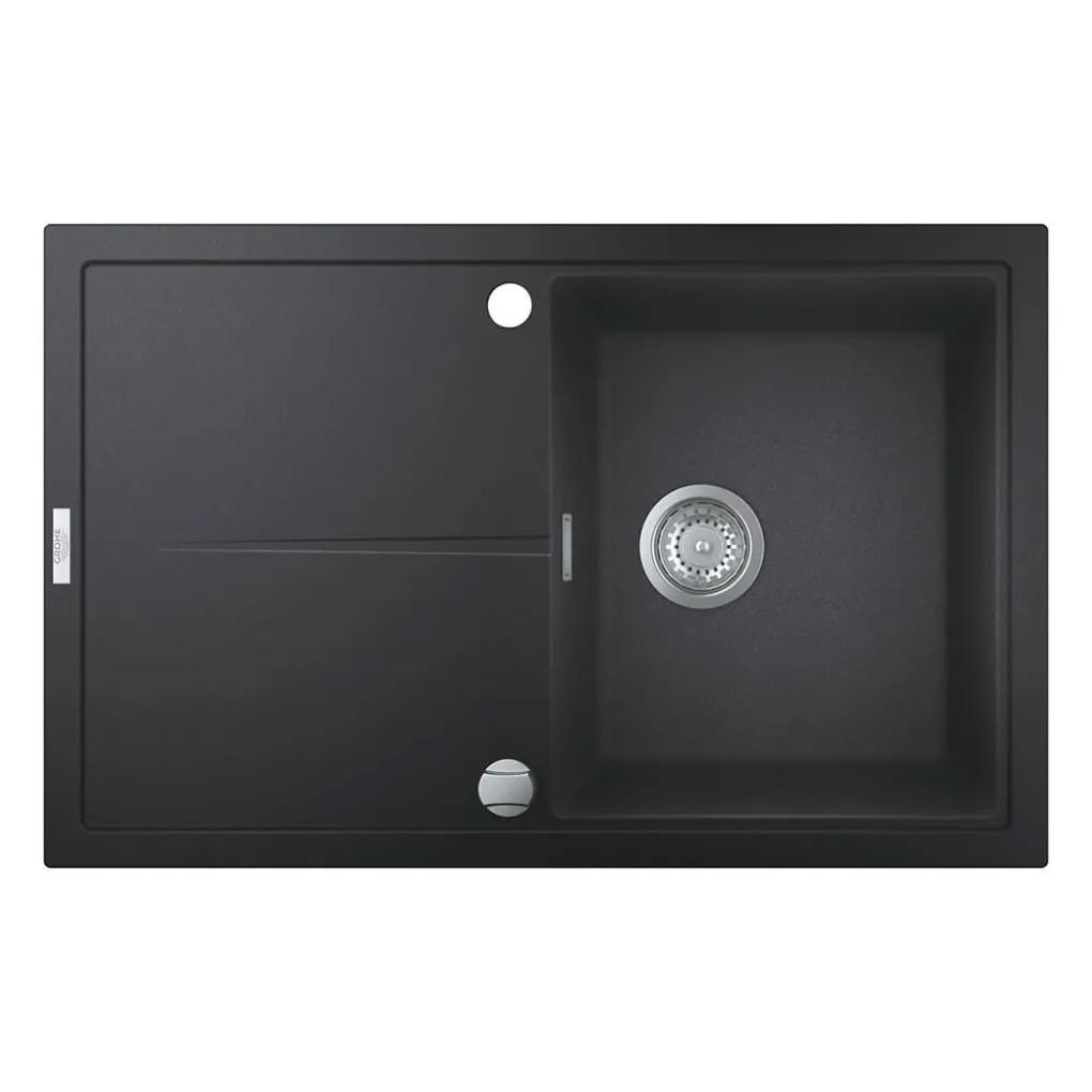 Мийка кухонна Grohe K400 Sink 50 780x500, чорний граніт (31639AP0)- Фото 3