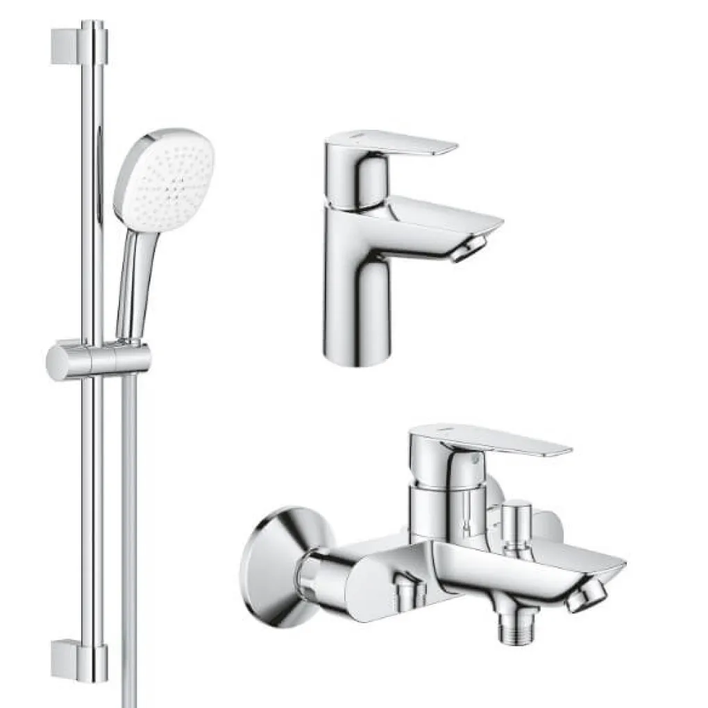 Набор смесителей для ванны Grohe BauEdge New хром (UA123365S1)- Фото 1