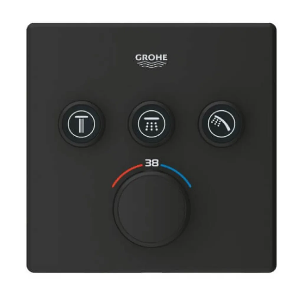 Термостат Grohe Grohtherm SmartControl с 3 кнопками управления (102167KF00)- Фото 3