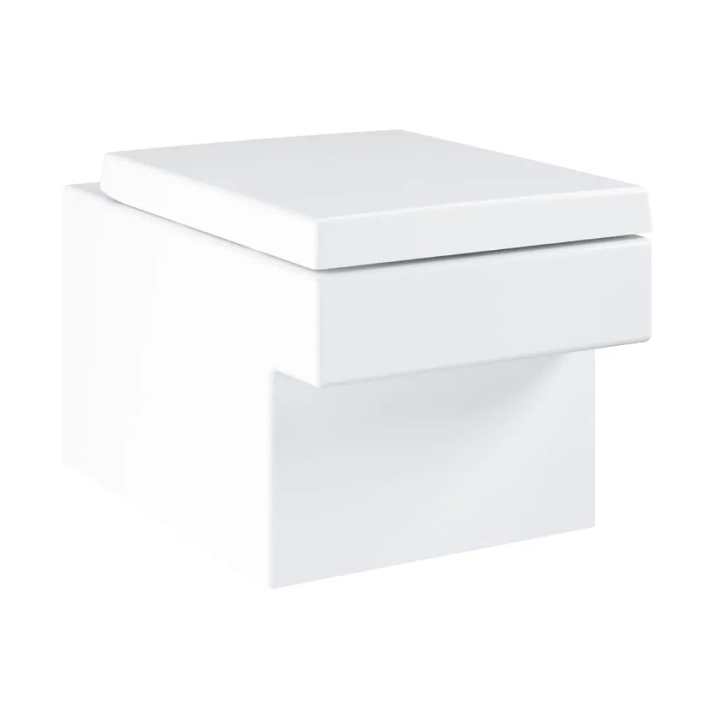 Унітаз підлоговий з кришкою і бачком Grohe Cube білий (3948500H_39488000)- Фото 1
