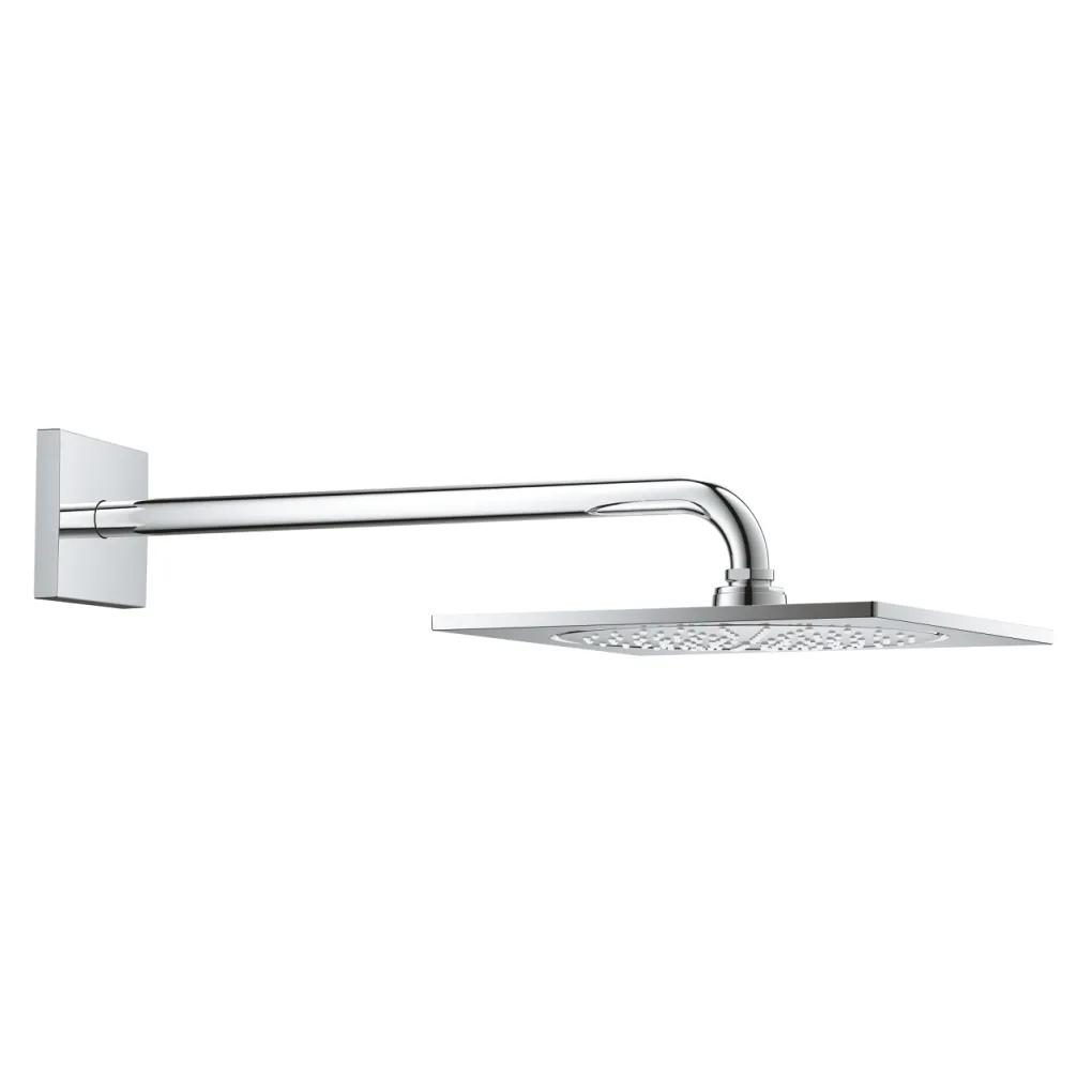 Верхний душ с держателем Grohe Rainshower F-Series 10 хром (26259000)- Фото 1