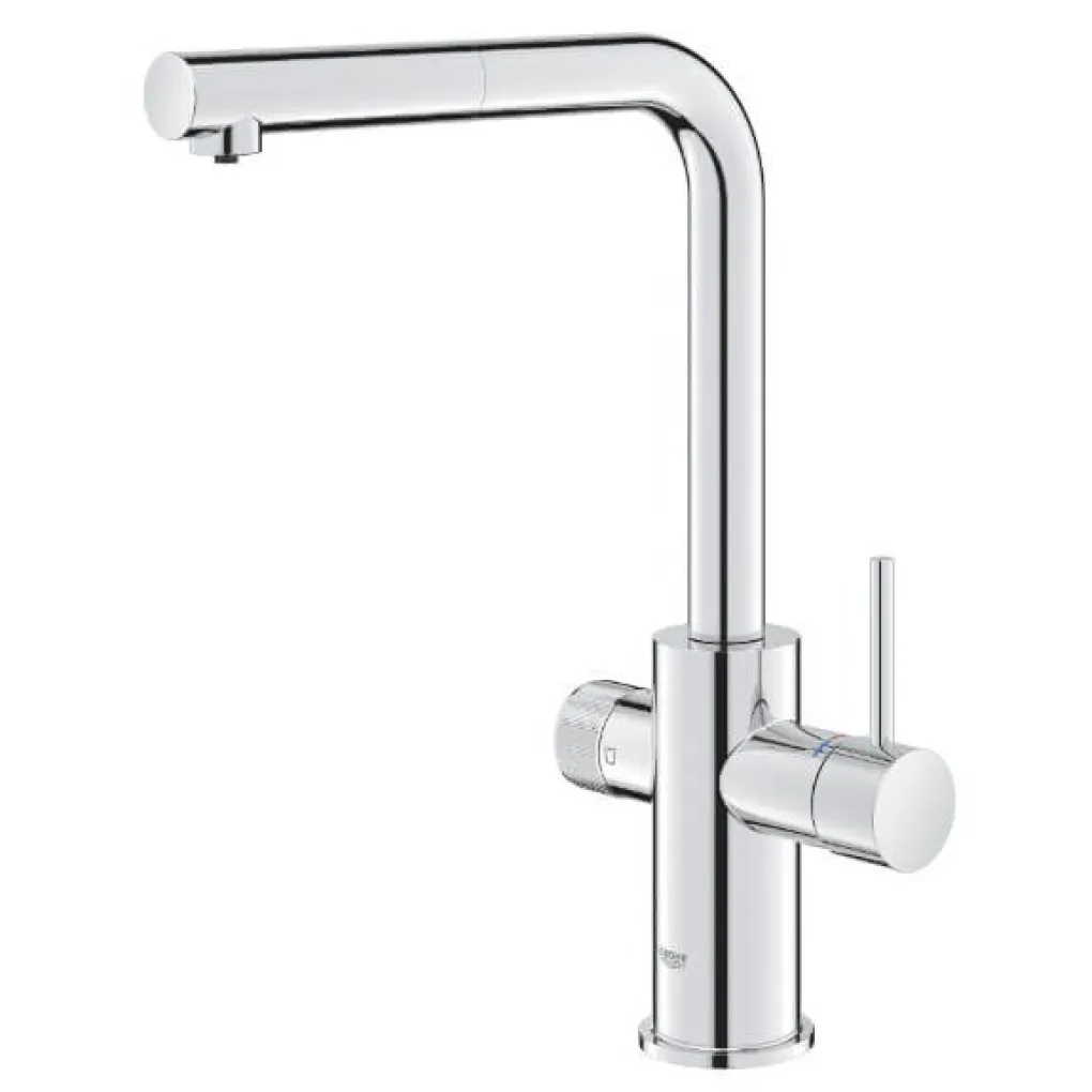 Змішувач для кухні Grohe Blue Pure Minta для подачі технічної та фільтрованої води хром (30590000)- Фото 2