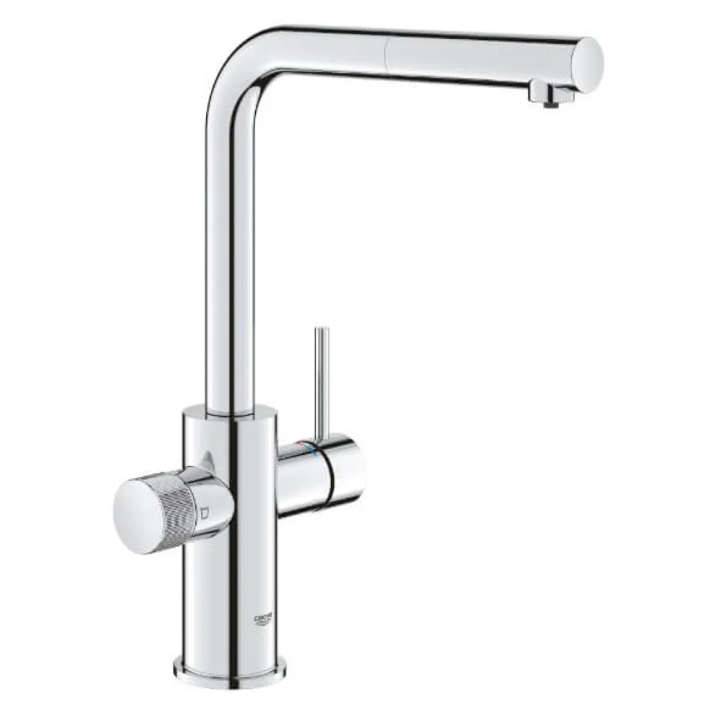 Змішувач для кухні Grohe Blue Pure Minta для подачі технічної та фільтрованої води хром (30590000)- Фото 1